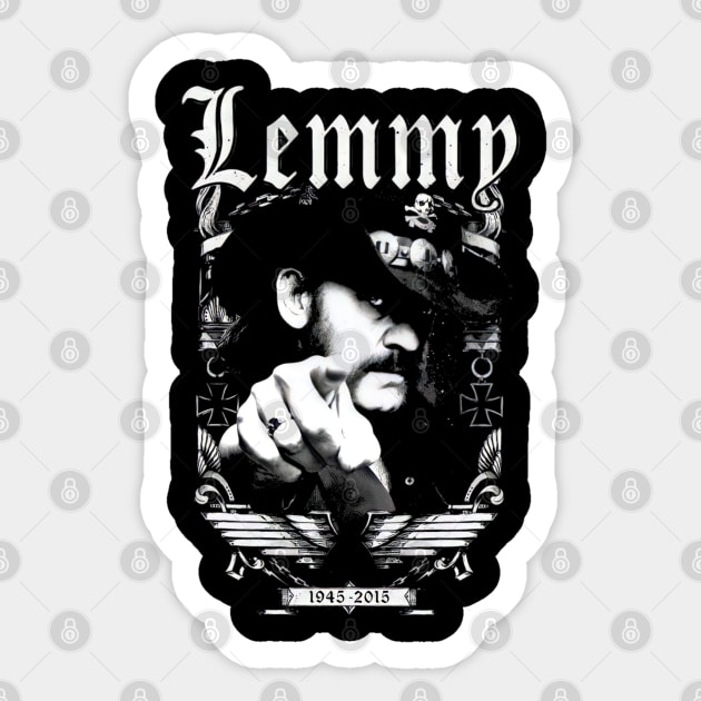 Lemmy Sticker by Copypapper 